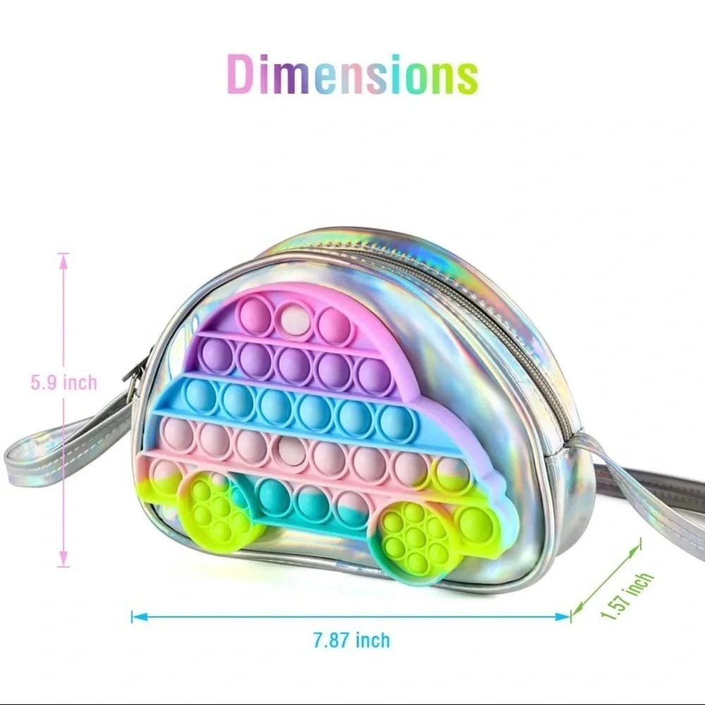 New Car Pop Fidget Purse Shoulder Bag Sensory Toy​